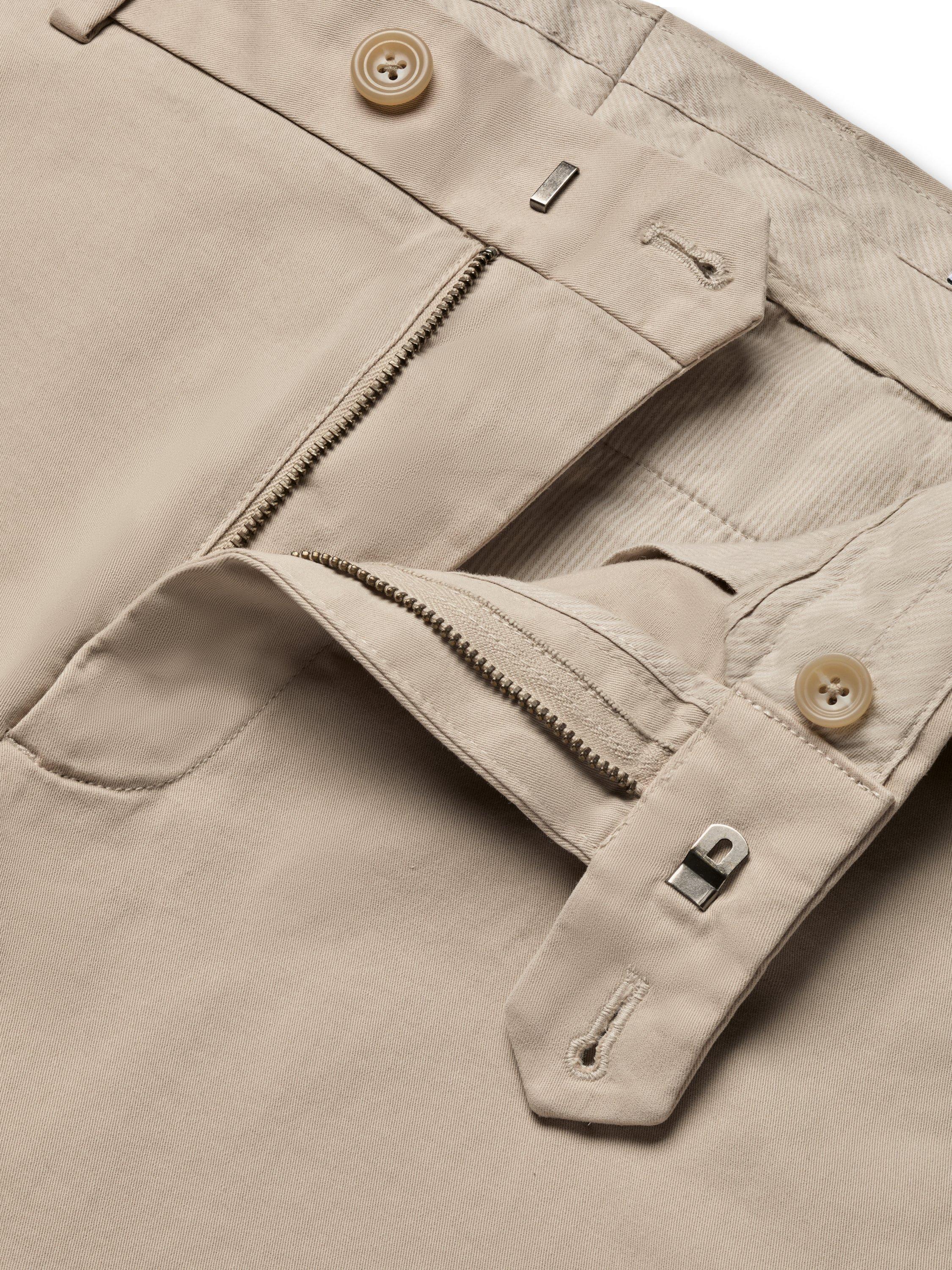 Charles Tyrwhitt Slim Fit Cotton Blend Trousers, Tan