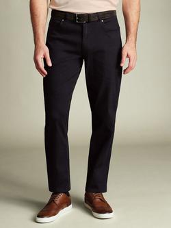 Charles Tyrwhitt Slim Fit Cotton Blend 5 Pocket Jeans, Dark Navy