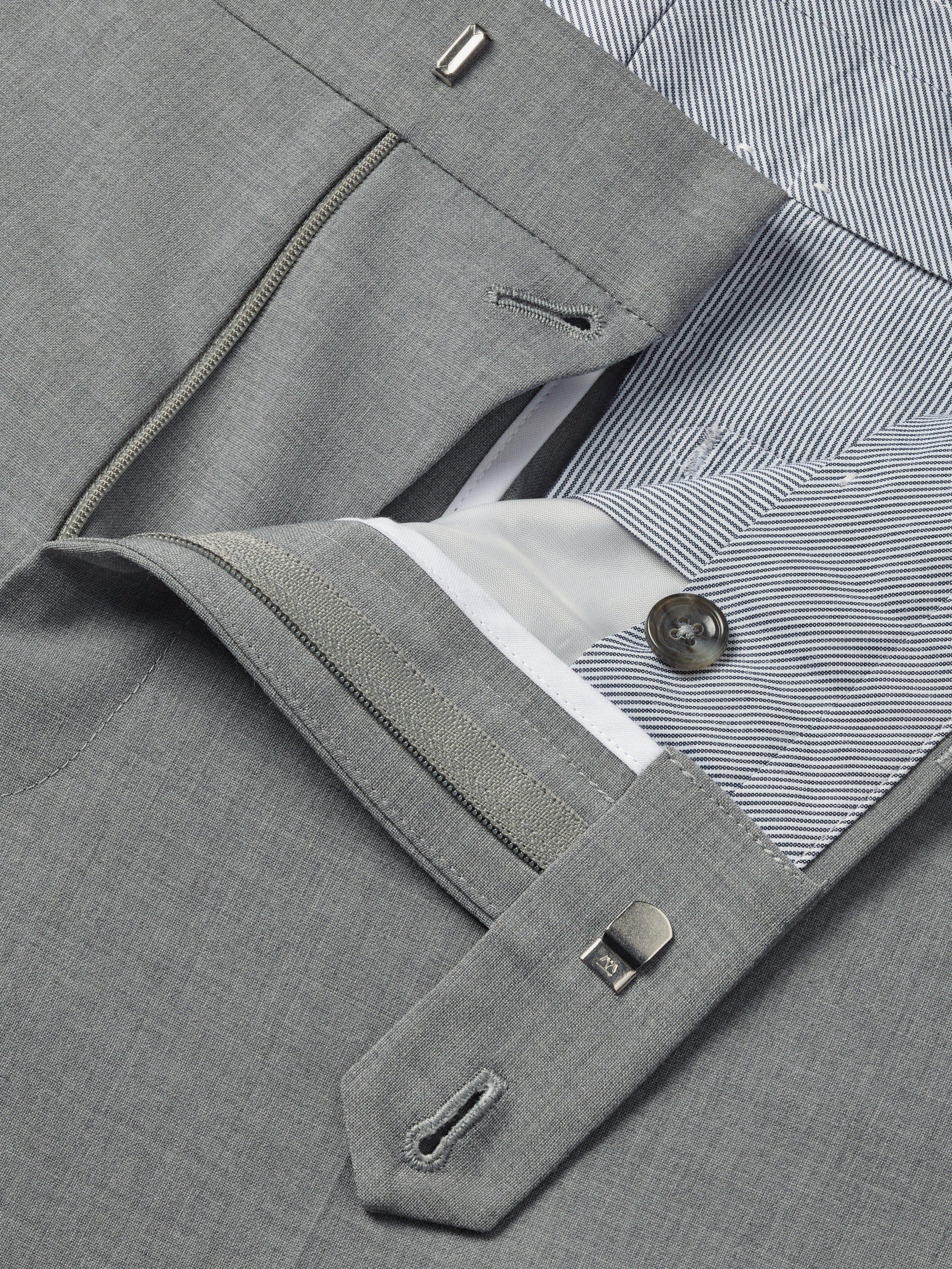 Product image 3 of 5, which shows Charles Tyrwhitt Slim Fit Wool Blend Trousers, Grey, 30S