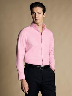 Charles Tyrwhitt Regular Fit Cotton Shirt, Pink, Pink