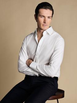 Charles Tyrwhitt Regular Fit Cotton Shirt, White, White