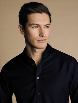 Charles Tyrwhitt Slim Fit Cotton Shirt, Navy
