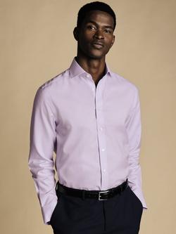 Charles Tyrwhitt Regular Fit Cotton Shirt, Lilac Purple, Lilac Purple