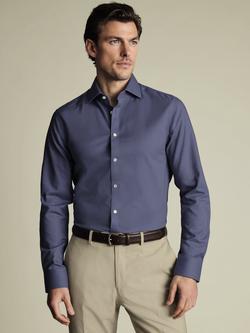 Charles Tyrwhitt Regular Fit Cotton Shirt, Indigo Blue, Indigo Blue