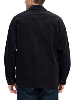 Casual Friday Myles Corduroy Overshirt, Dark Navy - view 2, Dark Navy