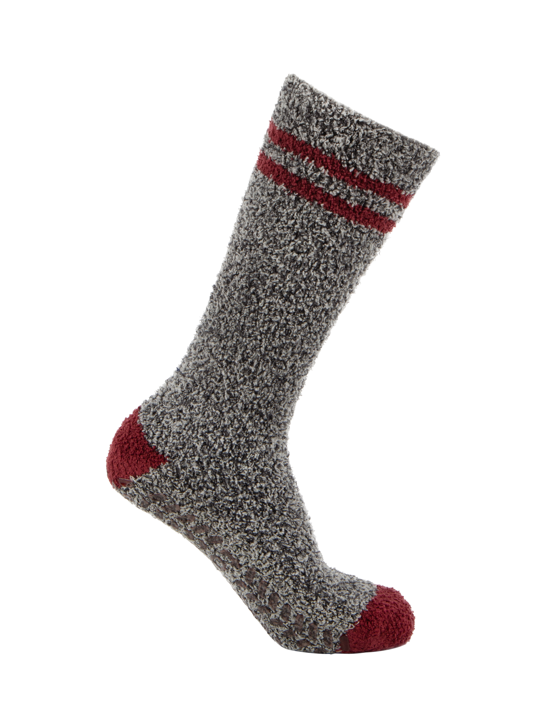 Product image 7 of 9, which shows totes Mixed Slipper Socks, Pack of 3, Navy Mix, 8-11