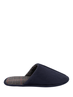 totes Centre Seam Mule Slippers, Navy