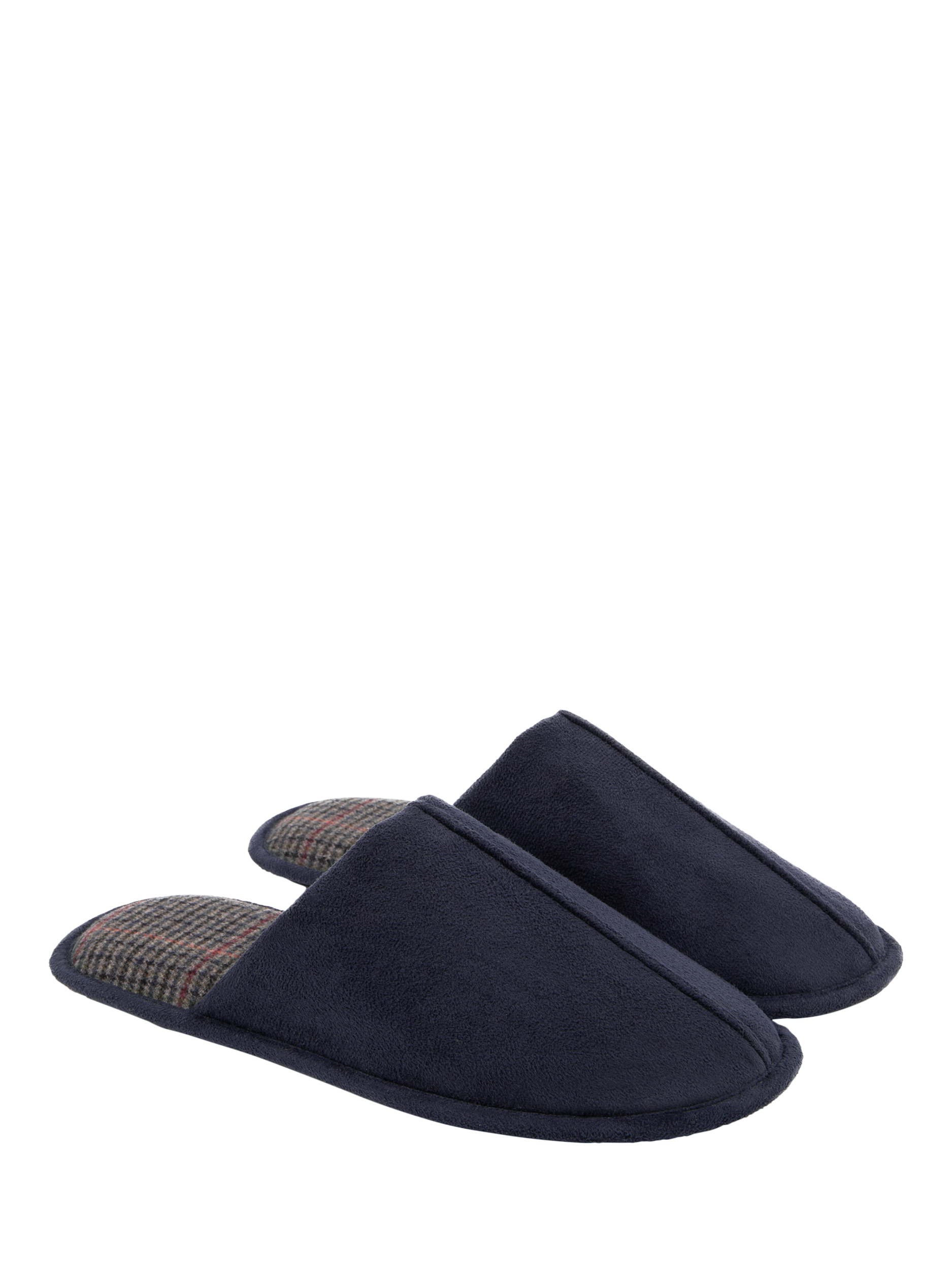 Product image 3 of 8, which shows totes Centre Seam Mule Slippers, Navy, L