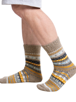 totes Fair Isle Wool Blend Socks, Pack of 2, Multi - view 2, Multi