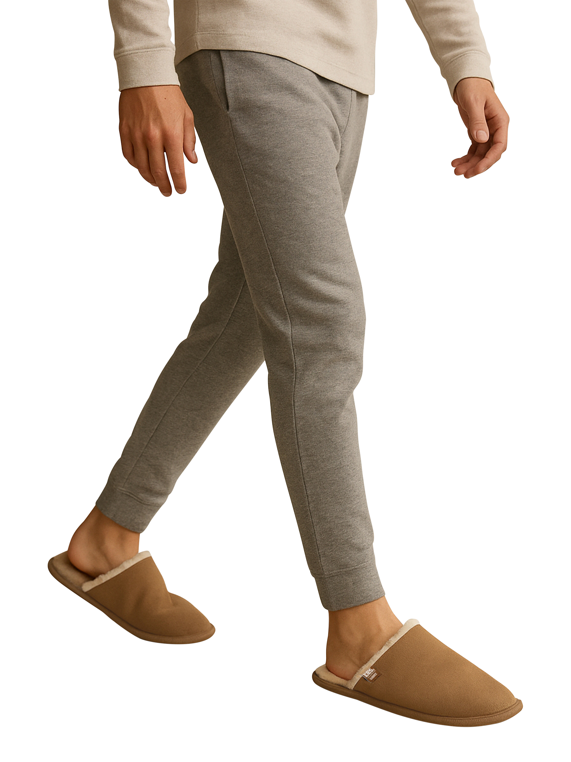 Product image 2 of 6, which shows totes Mule Suede Slippers, Tan, 10