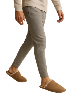 totes Men's Isotoner Mule Suede Slippers - view 2, Tan