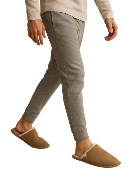 totes Men's Isotoner Mule Suede Slippers - view 2, Tan