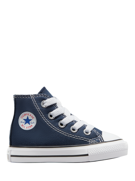 Converse Kids' Chuck Taylor All Star Lace Up Hi-Top Trainers, Navy