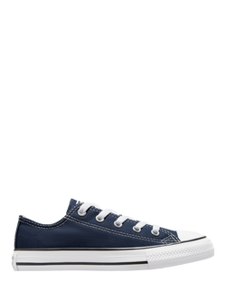 Converse Kids' Chuck Taylor All Star Lace Up Low-Top Trainers, Navy
