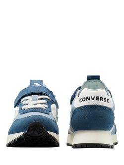 Converse Kids' Omega Star Player Suede Trainers - view 2, Yeti Breath Blue