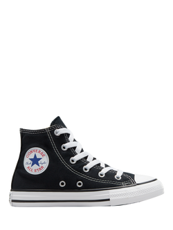 Converse Kids' Chuck Taylor All Star Lace Up Hi-Top Trainers, Black