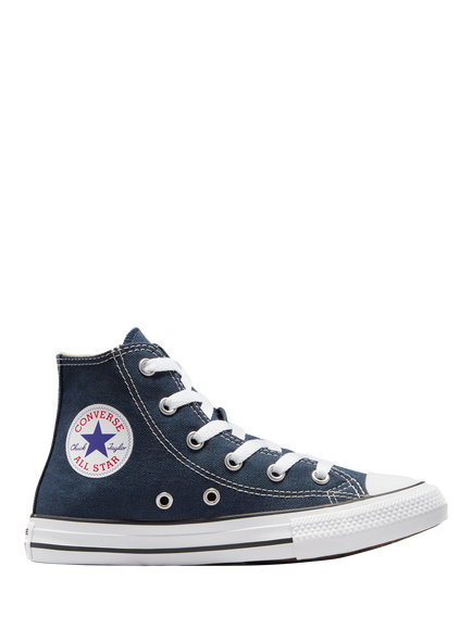 Converse Kids' Chuck Taylor All Star Lace Up Hi-Top Trainers, Navy