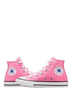 Converse Kids' Chuck Taylor All Star Lace Up Hi-Top Trainers - view 2, Pink