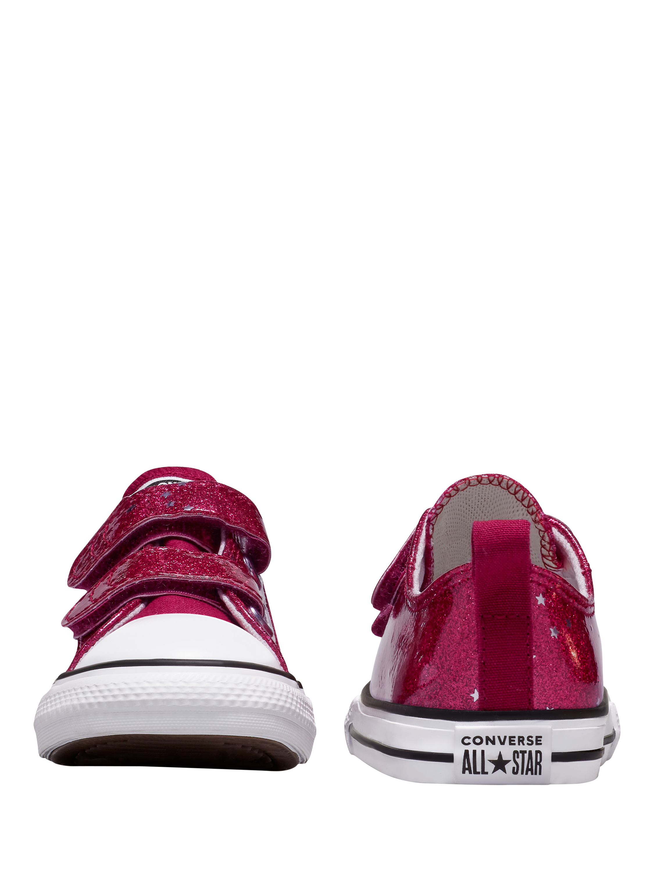 Kids Trainers Glitter Plimsolls With Zip Converse Kids' Chuck