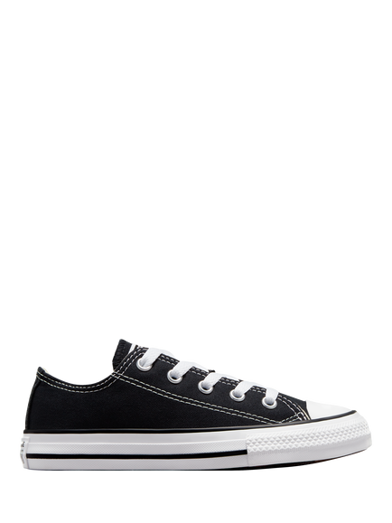 Converse Kids' Chuck Taylor All Star Lace Up Low-Top Trainers, Black