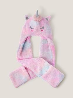 Monsoon Kids' Borg 3-in-1 Unicorn Hat, Multi, Multi