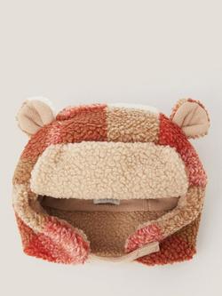 Monsoon Kids' Checked Borg Hat, Multi, Multi