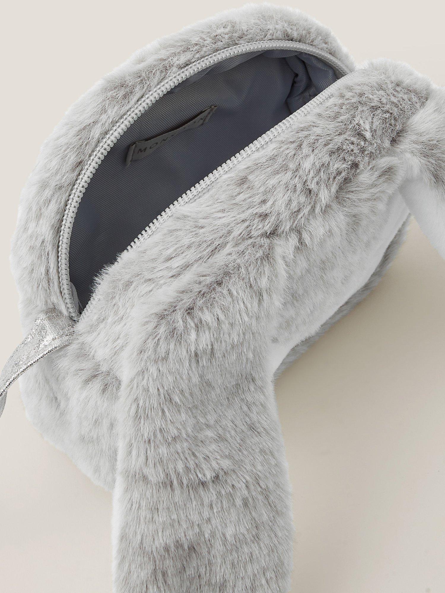 Product image 4 of 4, which shows Monsoon Kids' Flopsy Bunny Bag, Grey