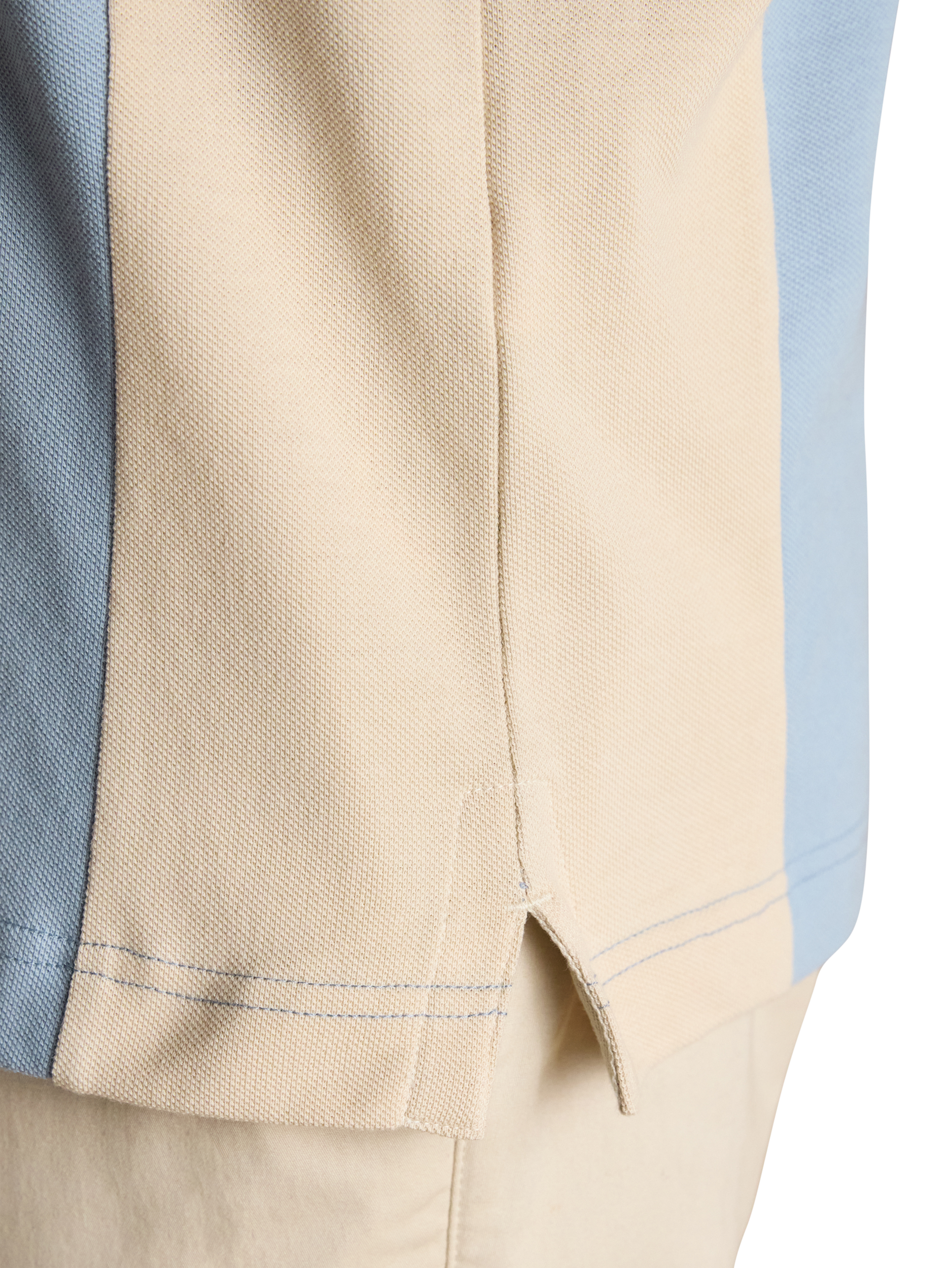 Product image 6 of 8, which shows Joules Embellished Polo Shirt, Light Blue, S Reg