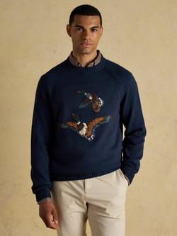 Joules Crew Neck Jumper, Blue, Blue