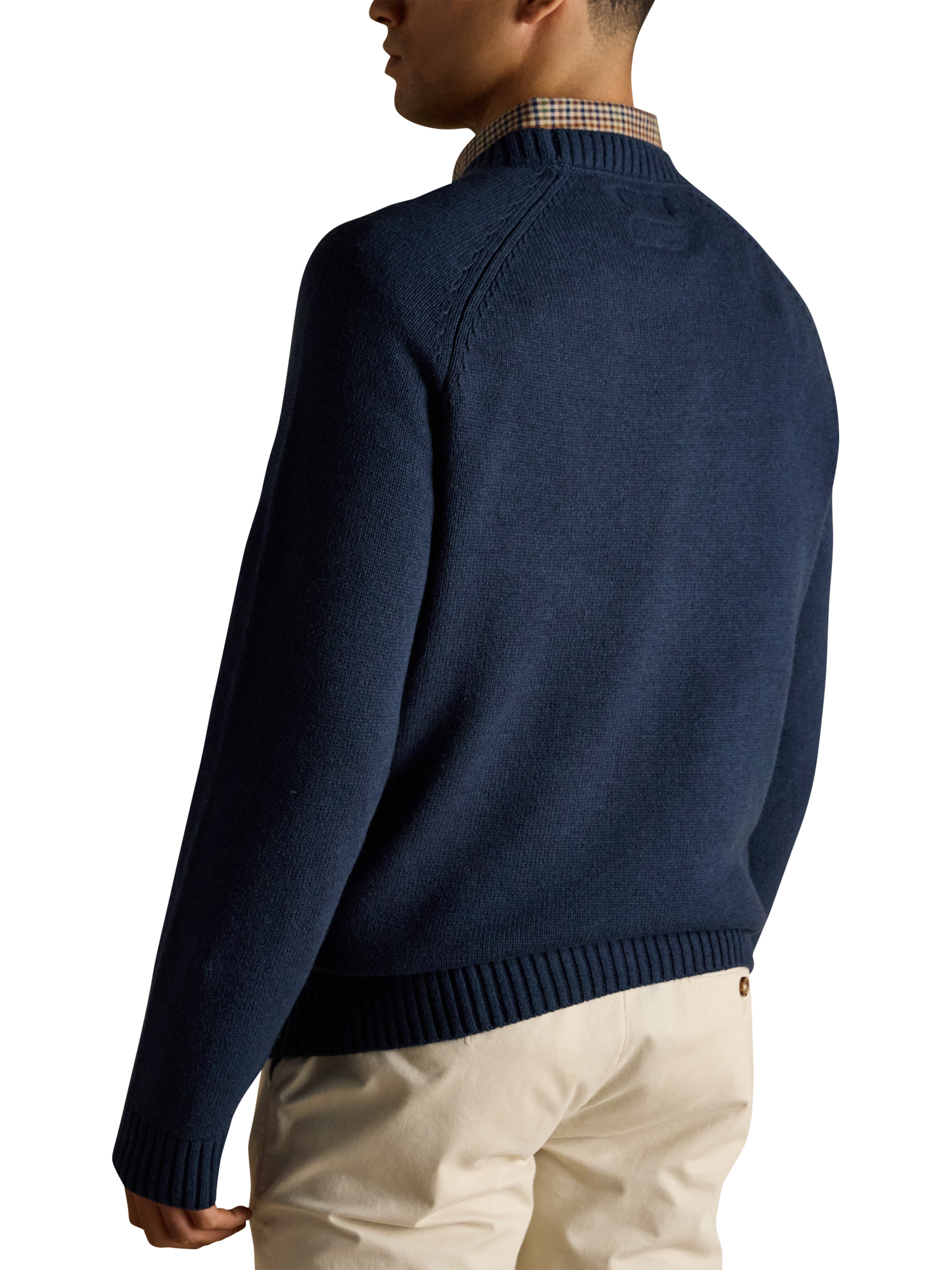 Product image 2 of 7, which shows Joules Crew Neck Jumper, Blue, S Reg