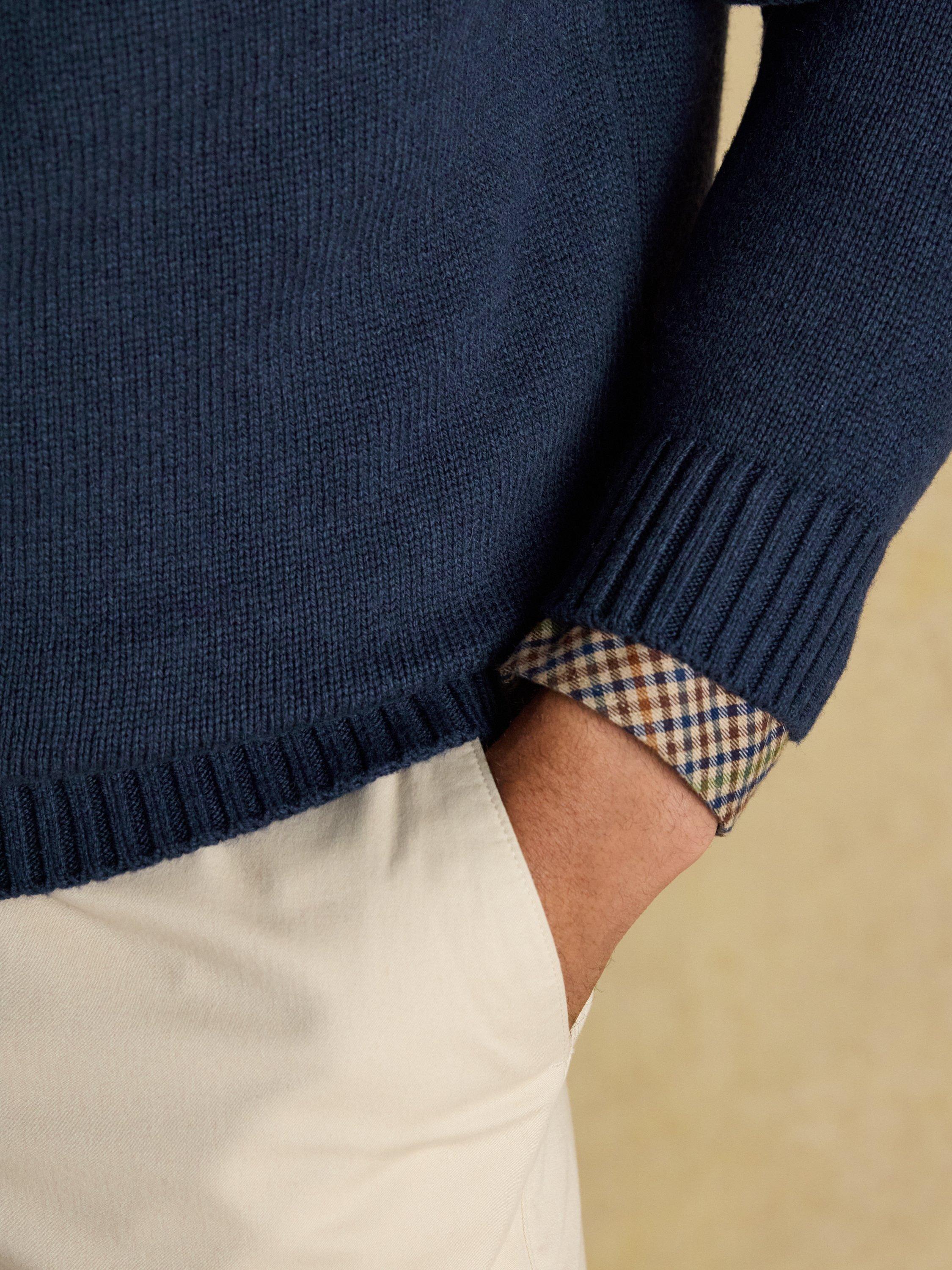 Product image 7 of 7, which shows Joules Crew Neck Jumper, Blue, S Reg