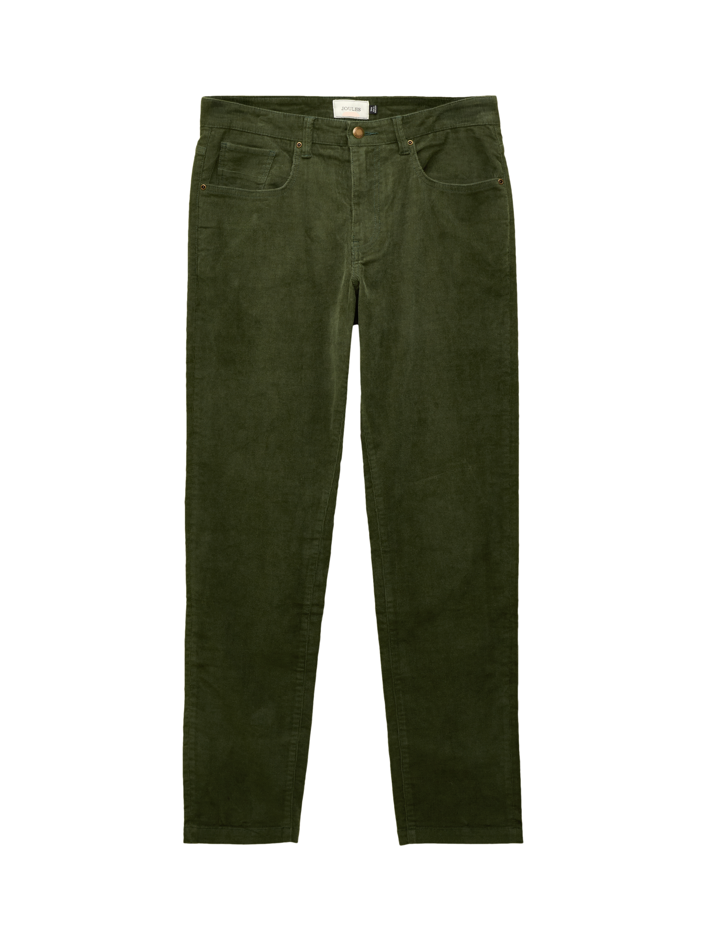 Product image 6 of 6, which shows Joules Cord Trousers, Green, 32S