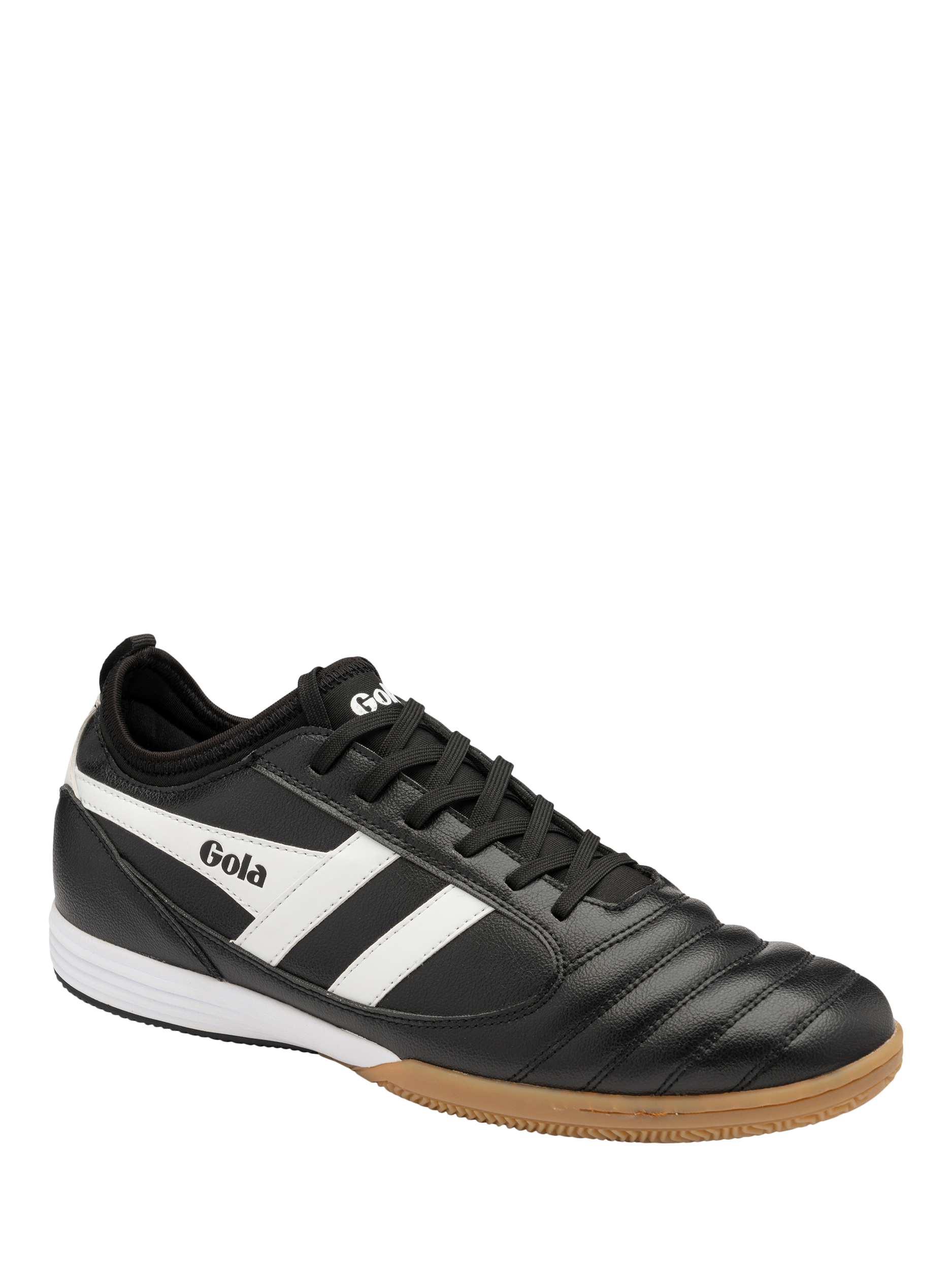 Product image 2 of 6, which shows Gola Performance Ceptor TX Football Trainers, Black/White, 6