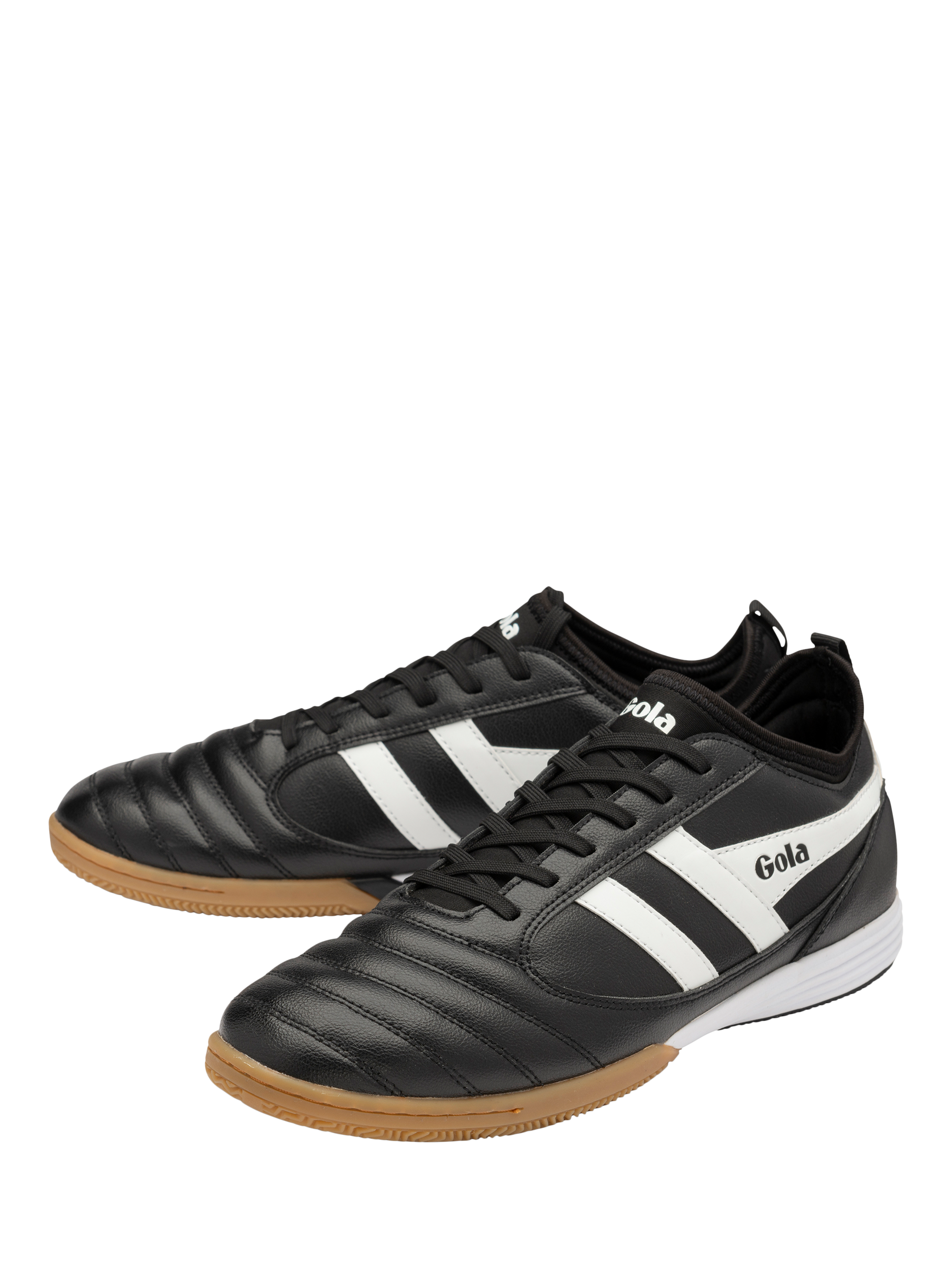 Product image 3 of 6, which shows Gola Performance Ceptor TX Football Trainers, Black/White, 6