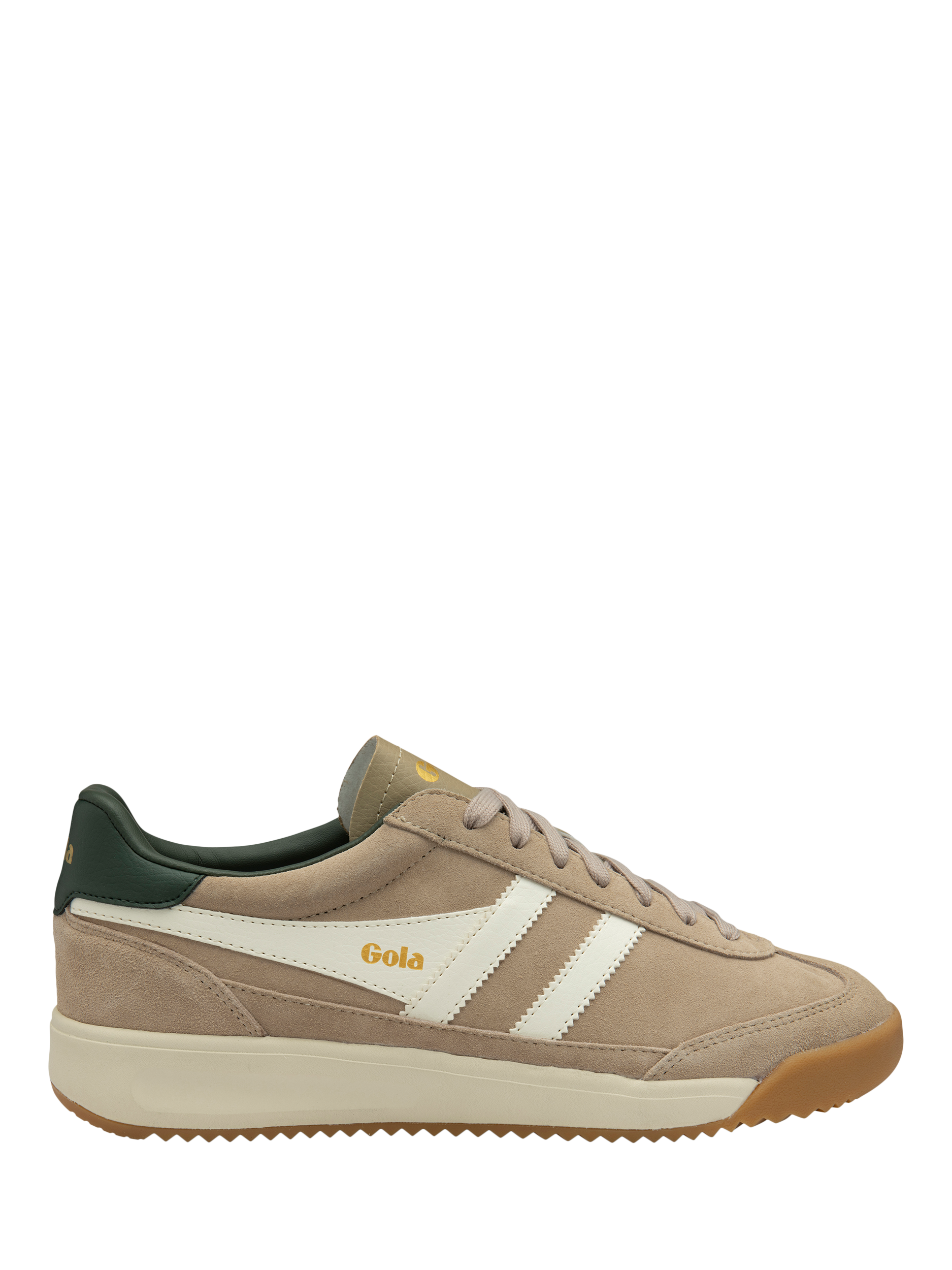 Product image 1 of 1, which shows Gola Tornado '88 Suede Trainers, Bone/Off White, 6