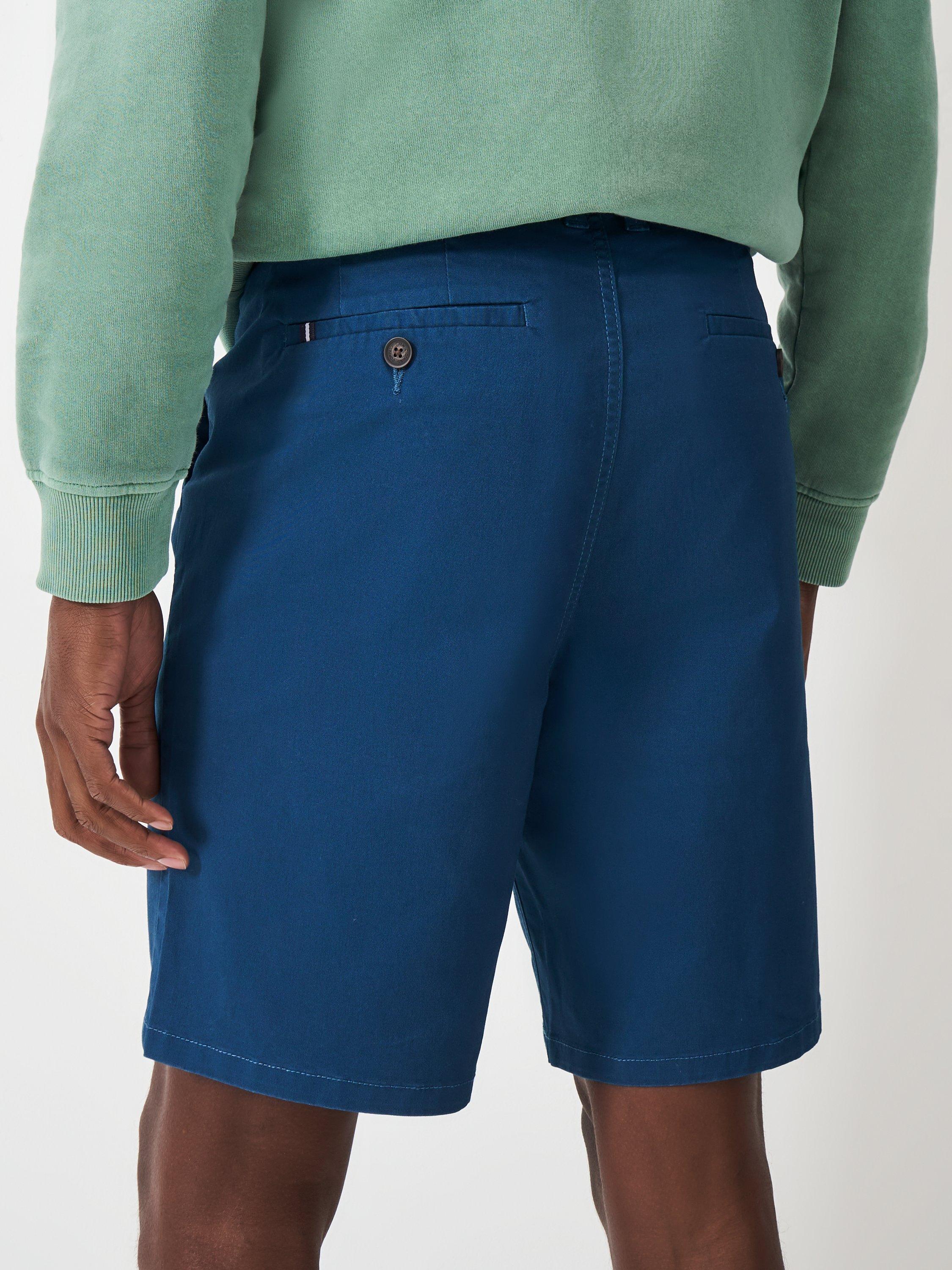 Product image 2 of 5, which shows Crew Clothing Bermuda Chino Shorts, Teal Blue, 38