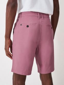 Crew Clothing Bermuda Length Chino Shorts - view 2, Pastel Pink