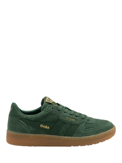 Gola Classics Hawk Suede '86 Trainers, Evergreen/Gum
