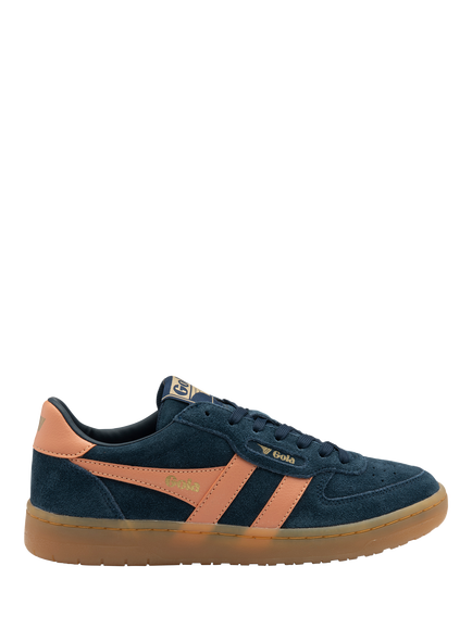 Gola Classics Hawk Suede '86 Trainers, Navy/Terracotta/Gum