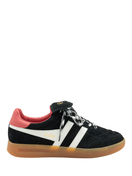 Gola Classics Stadia '86 Trainers, Black/Off White/Coral, Black/Off White/Coral