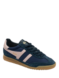 Gola Classics Women's Tornado Trainers, Navy/Chalk Pink - view 2, Navy/Chalk Pink