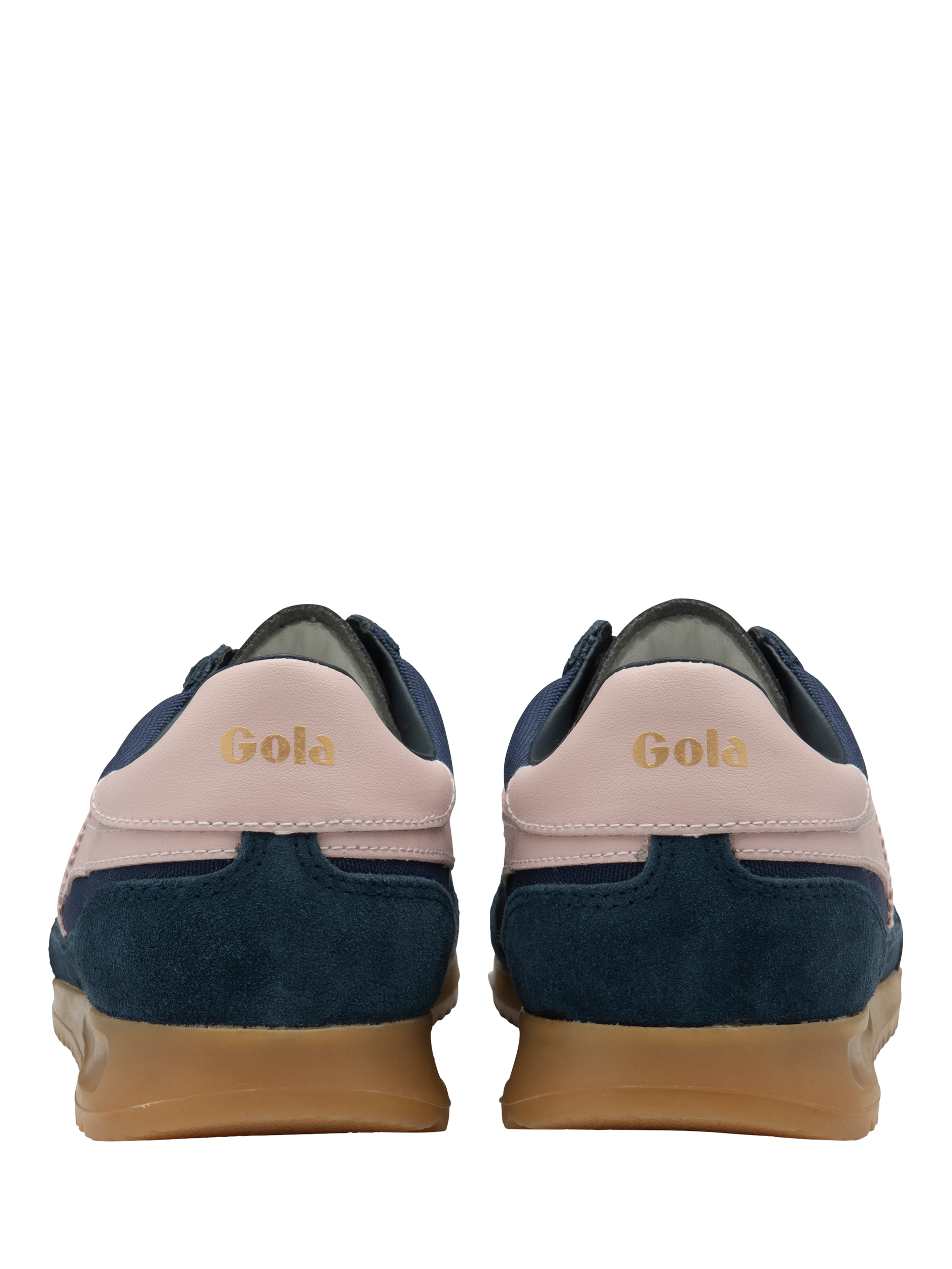 Product image 4 of 5, which shows Gola Classics Women's Tornado Trainers, Navy/Chalk Pink, 3