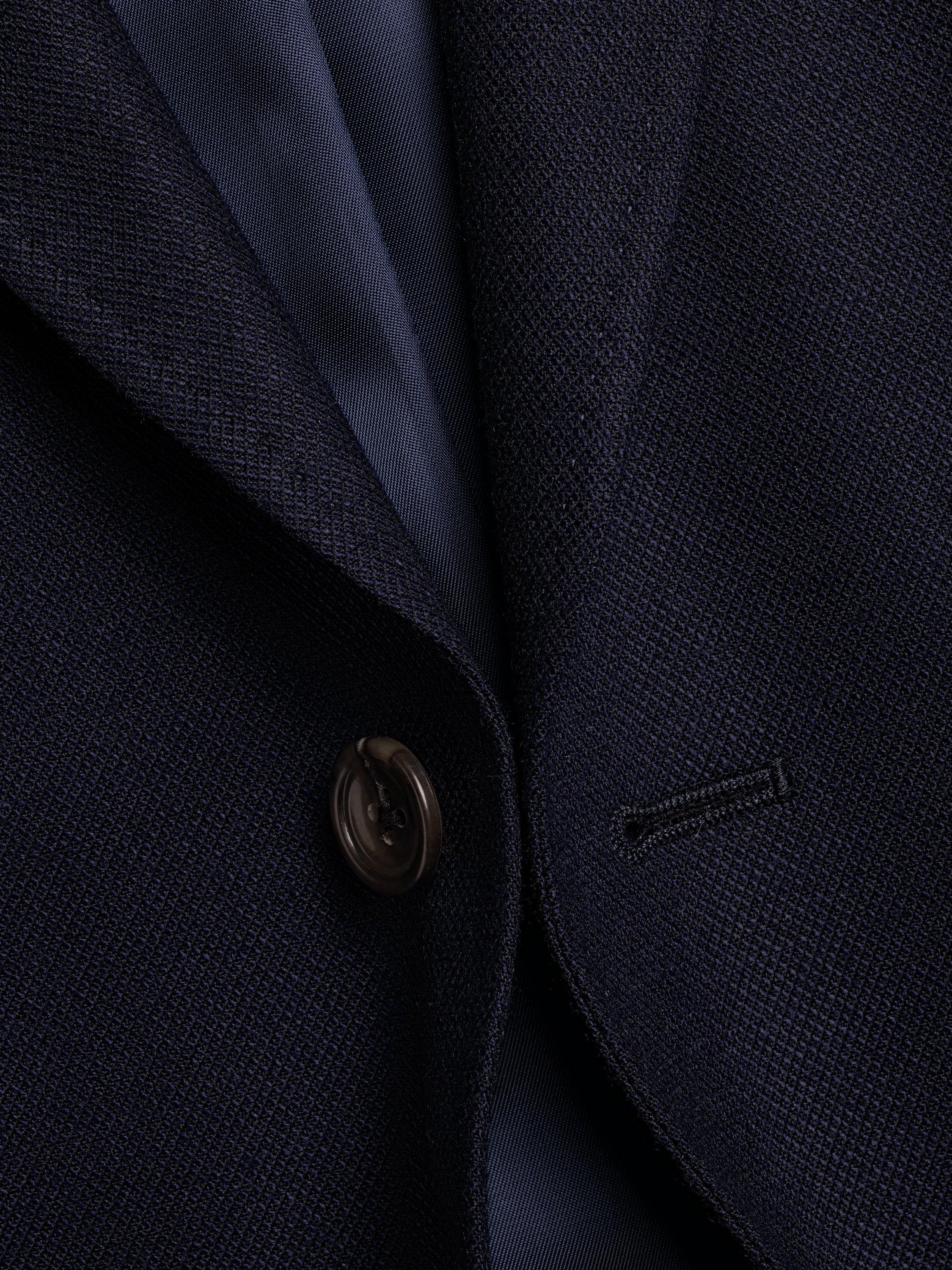 Product image 5 of 5, which shows Charles Tyrwhitt Slim Fit Double Breasted Wool Blend Blazer, Navy, 42R
