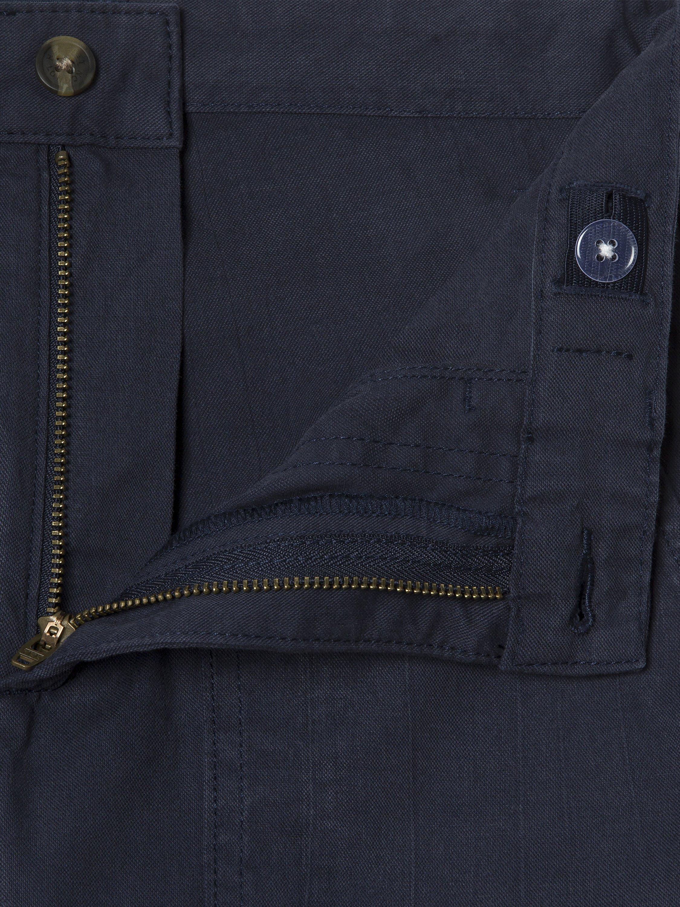 Product image 3 of 4, which shows Hackett London Kids' Cotton Cargo Trousers, Midnight Blue, 15 years