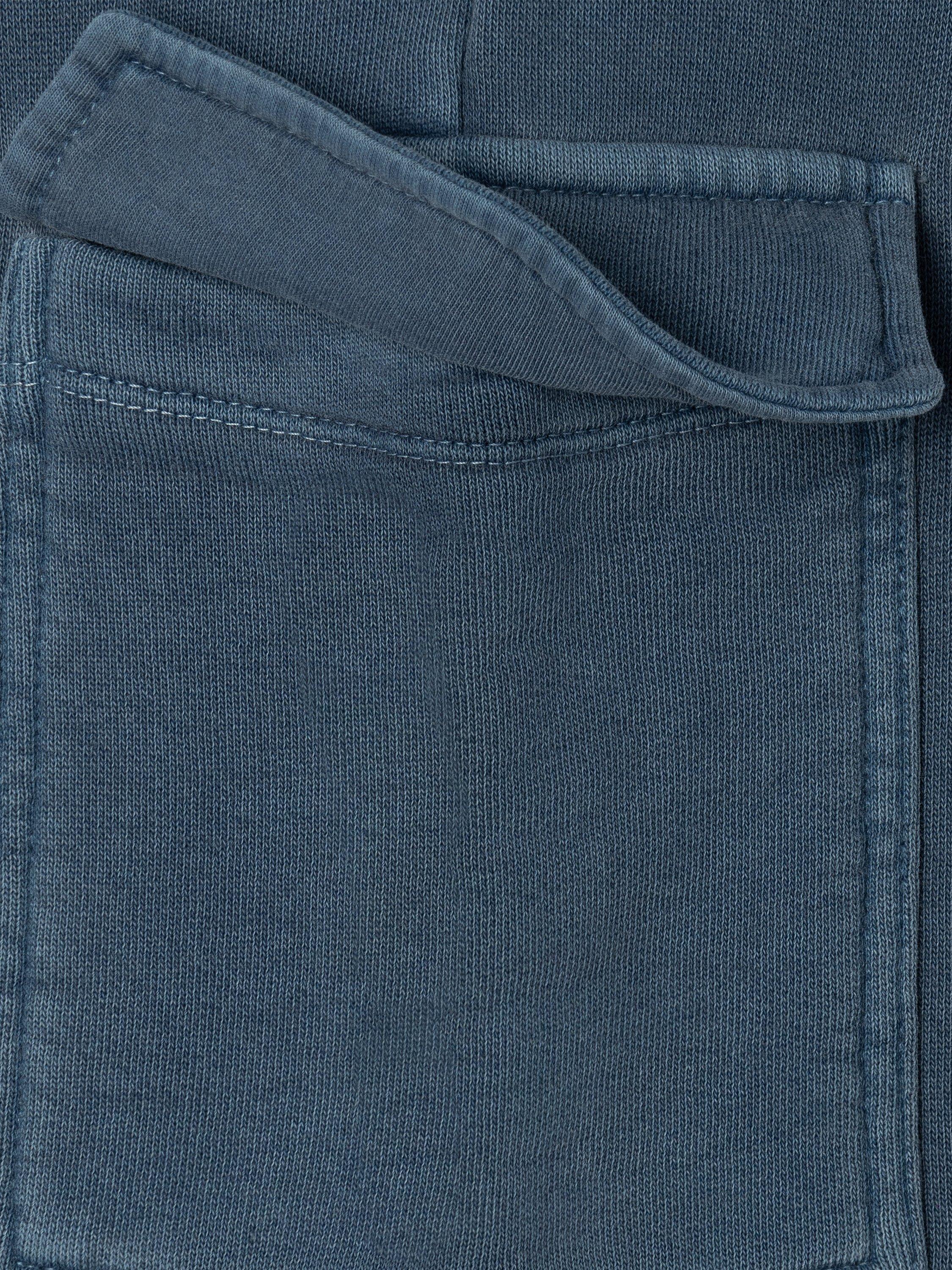 Product image 4 of 4, which shows Hackett London Kids' Cotton Joggers, Dark Denim Blue, 15 years