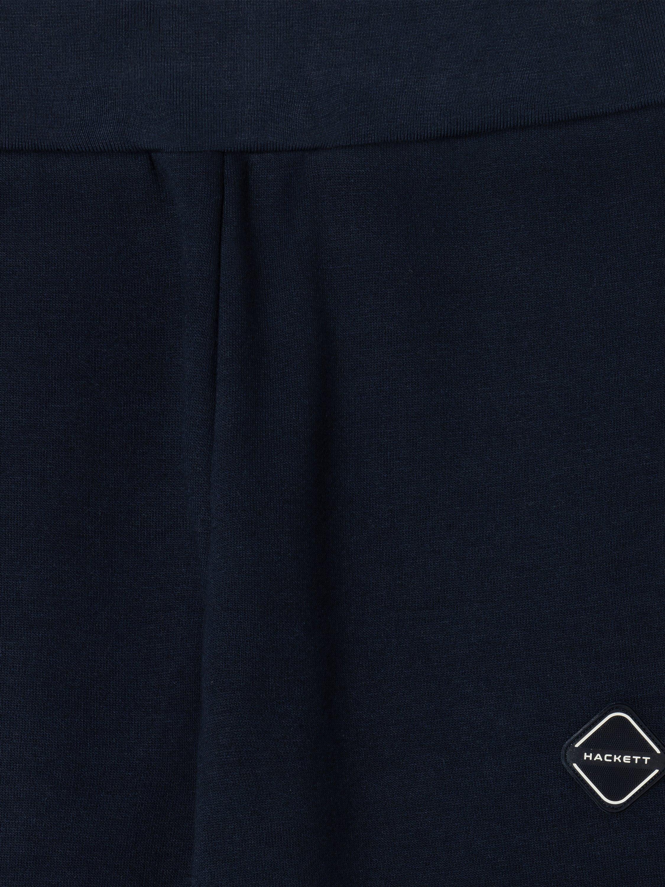 Product image 3 of 4, which shows Hackett London Kids' Cotton Blend Joggers, Navy, 2 years