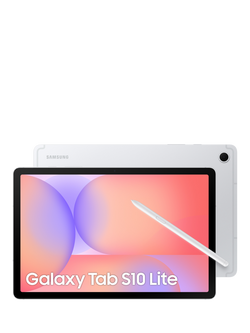 Samsung Galaxy Tab S10 Lite Tablet with Bluetooth S Pen, Android, Wi-Fi, 10.9", Silver