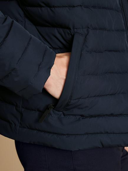 Charles Tyrwhitt Zip Front Jacket - view 2, Navy