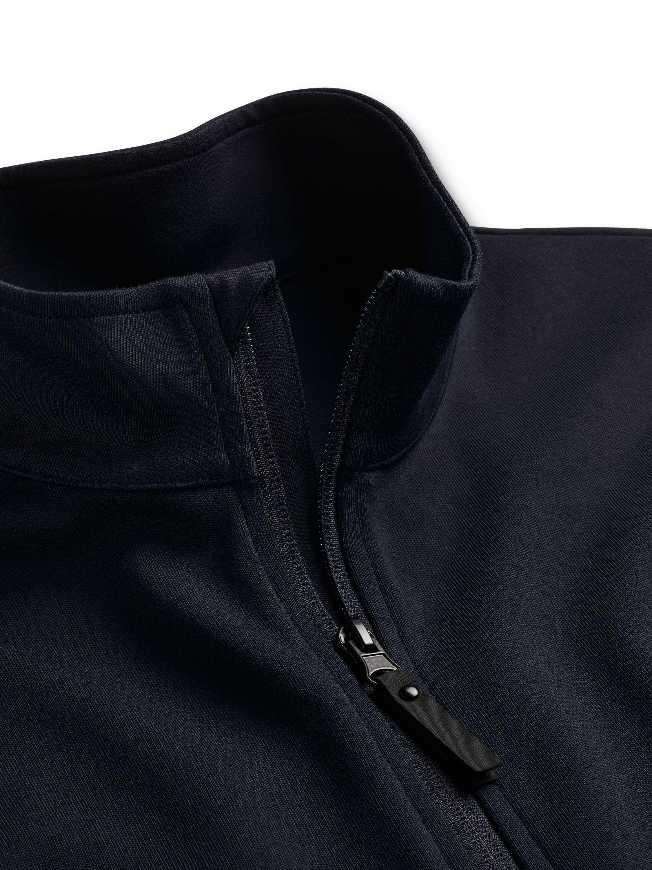 Product image 3 of 5, which shows Charles Tyrwhitt Zip Front Cotton Gilet, Navy, L