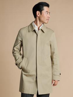 Charles Tyrwhitt Cotton Raincoat, Stone